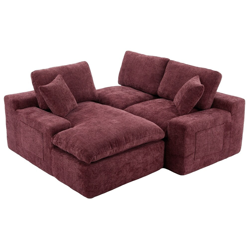 Cloud Sectional Sofa 107.9 Upholstered Sofa Couch
