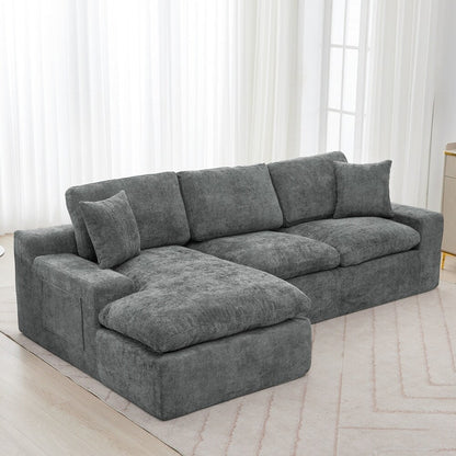 Cloud Sectional Sofa 107.9 Upholstered Sofa Couch