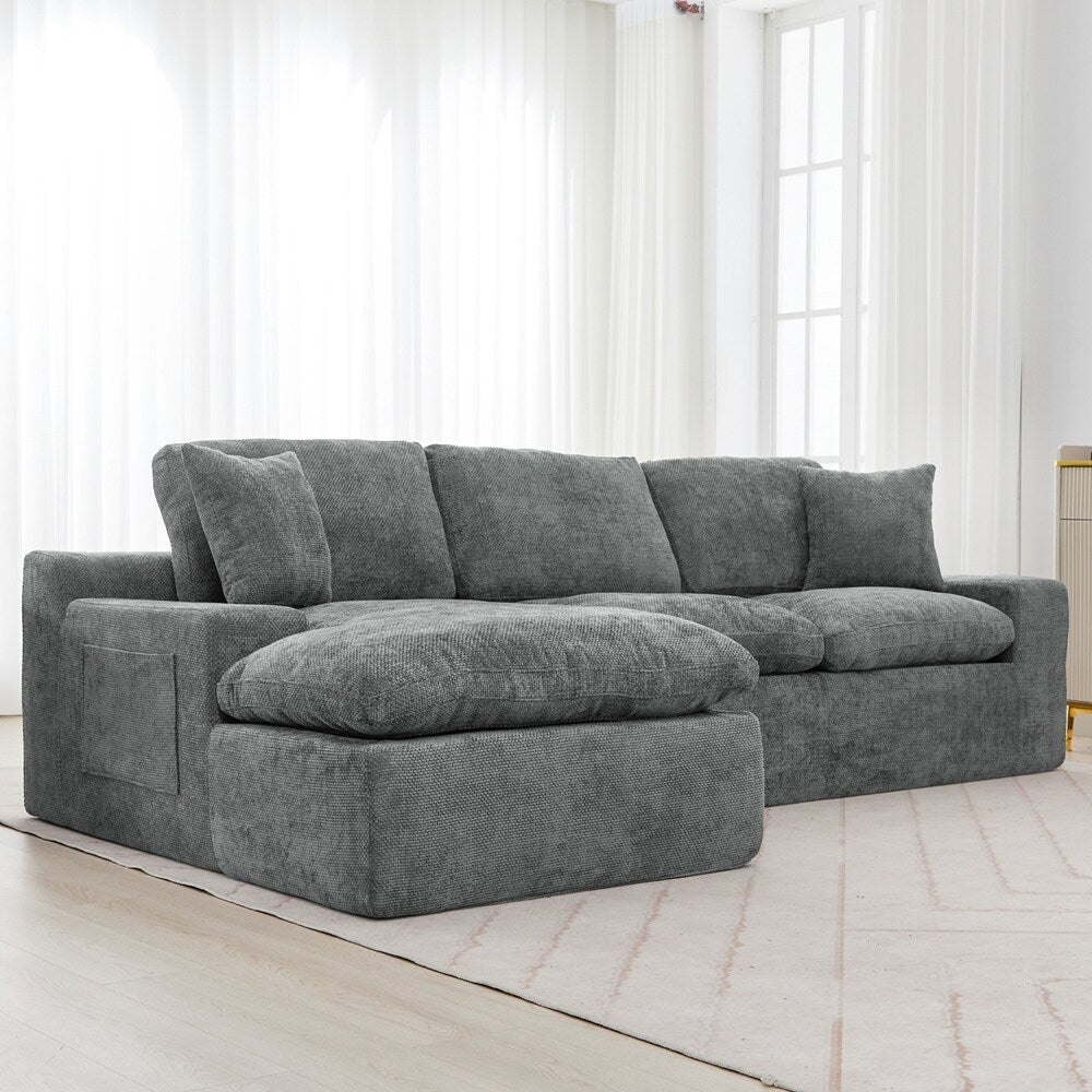 Cloud Sectional Sofa 107.9 Upholstered Sofa Couch