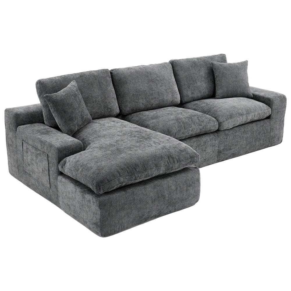 Cloud Sectional Sofa 107.9 Upholstered Sofa Couch