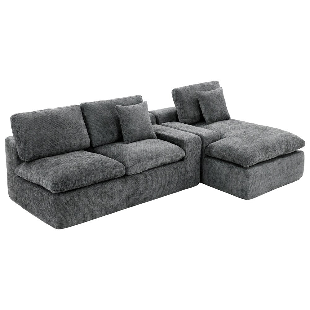 Cloud Sectional Sofa 107.9 Upholstered Sofa Couch