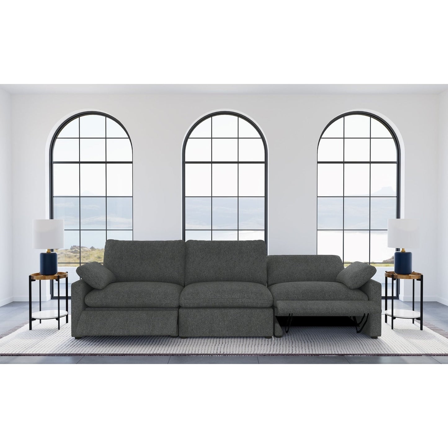 Collins Modular Power Sofa Grey