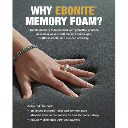 ComforPedic Loft from BeautyRest 12 Ebonite Memory Foam Mattress
