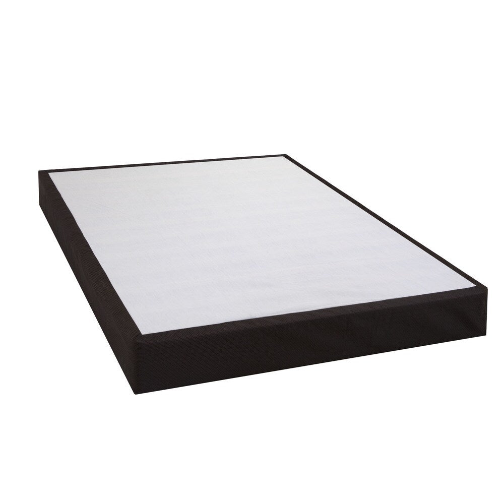ComforPedic from Beautyrest Choose Your Comfort 10-inch Gel Memory Foam Mattress Set - White - White/Brown