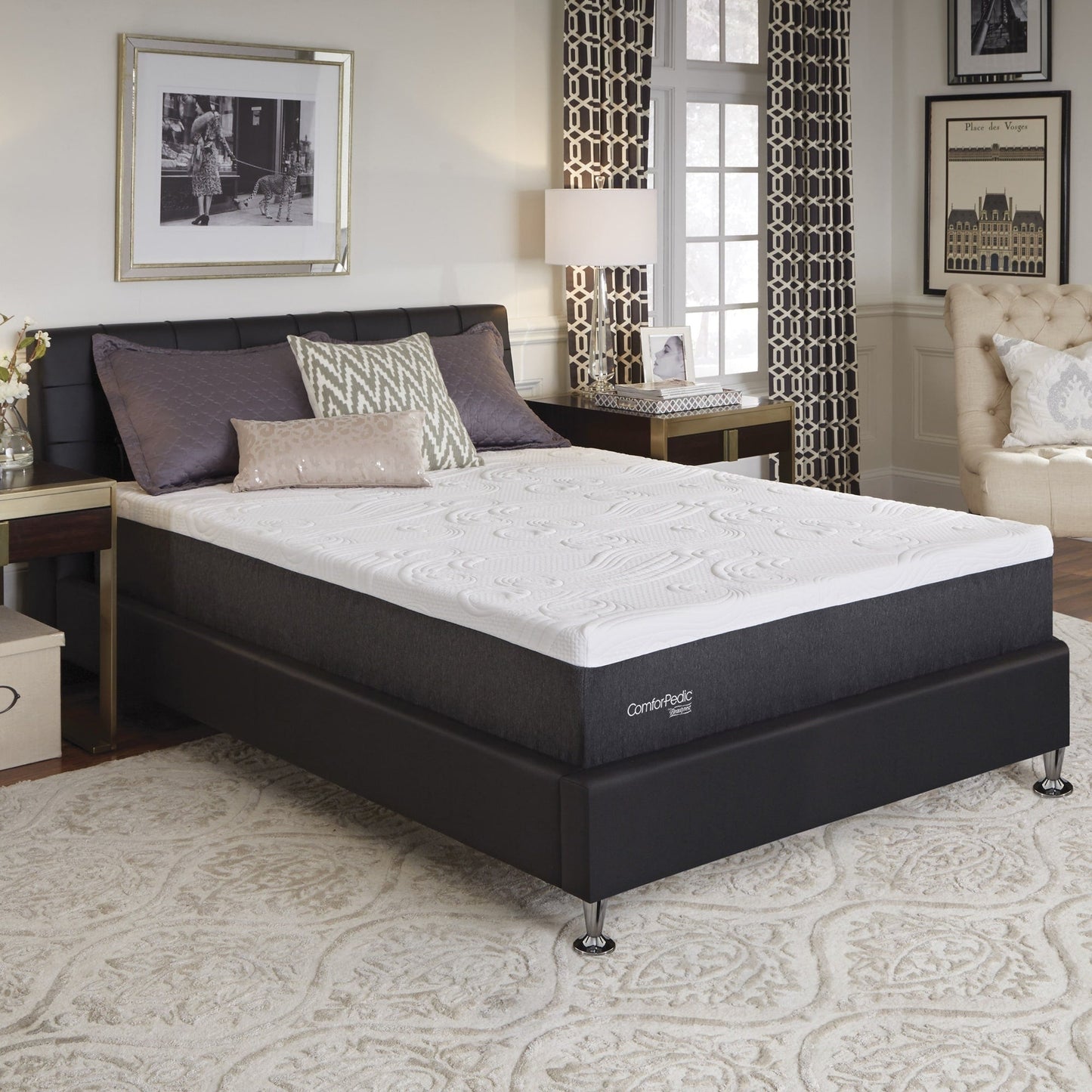 Comforpedic from Beautyrest 12-inch NRGel Memory Foam Mattress