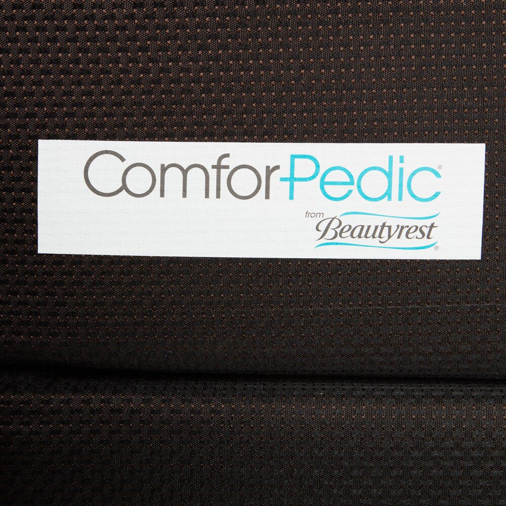 ComforPedic from Beautyrest Choose Your Comfort 12-inch Gel Memory Foam Mattress Set - Brown
