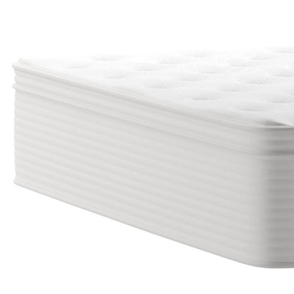 Commercial Memory Foam and Pocket Spring Hybrid Mattress in a Box