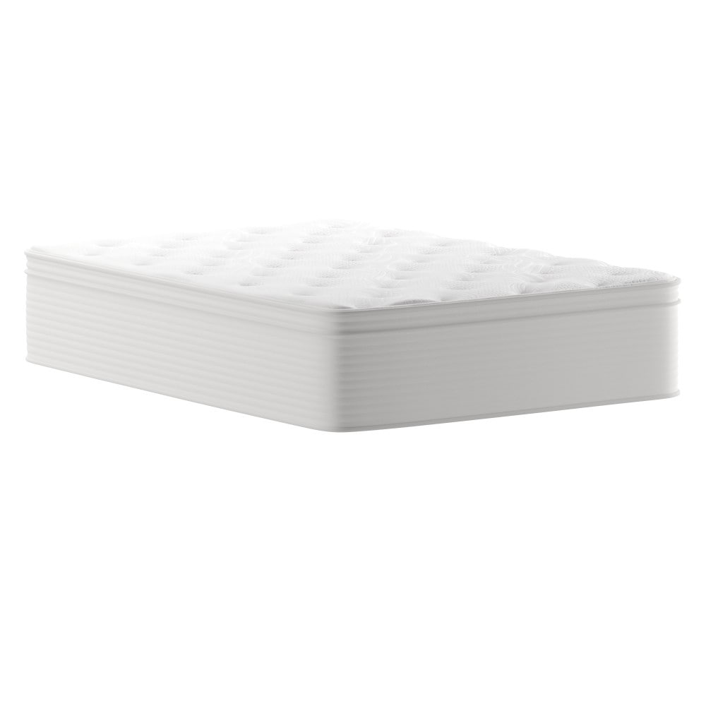 Commercial Memory Foam and Pocket Spring Hybrid Mattress in a Box