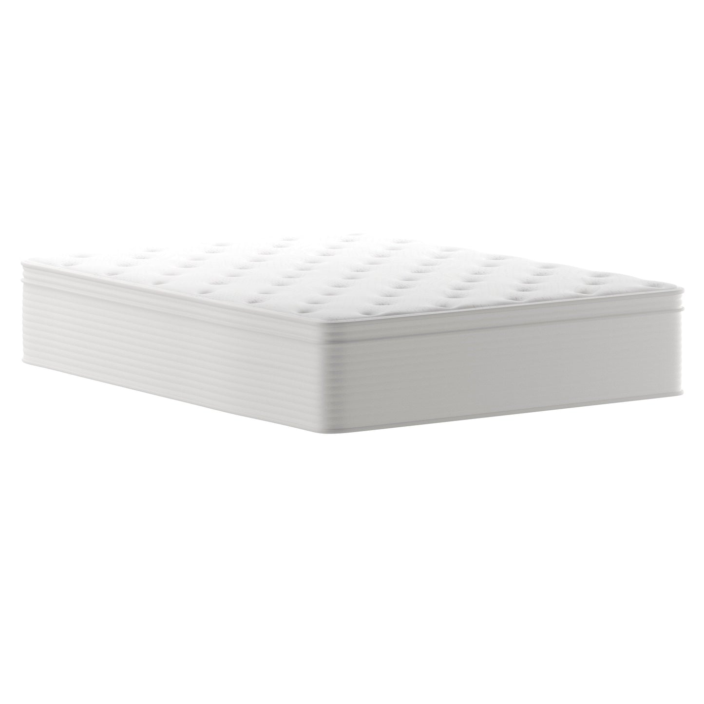 Commercial Memory Foam and Pocket Spring Hybrid Mattress in a Box