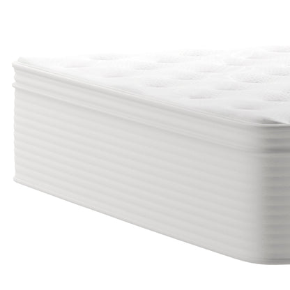 Commercial Memory Foam and Pocket Spring Hybrid Mattress in a Box