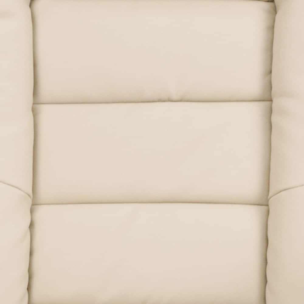 Contemporary Multi-Position Upholstered Recliner Chair with Ottoman
