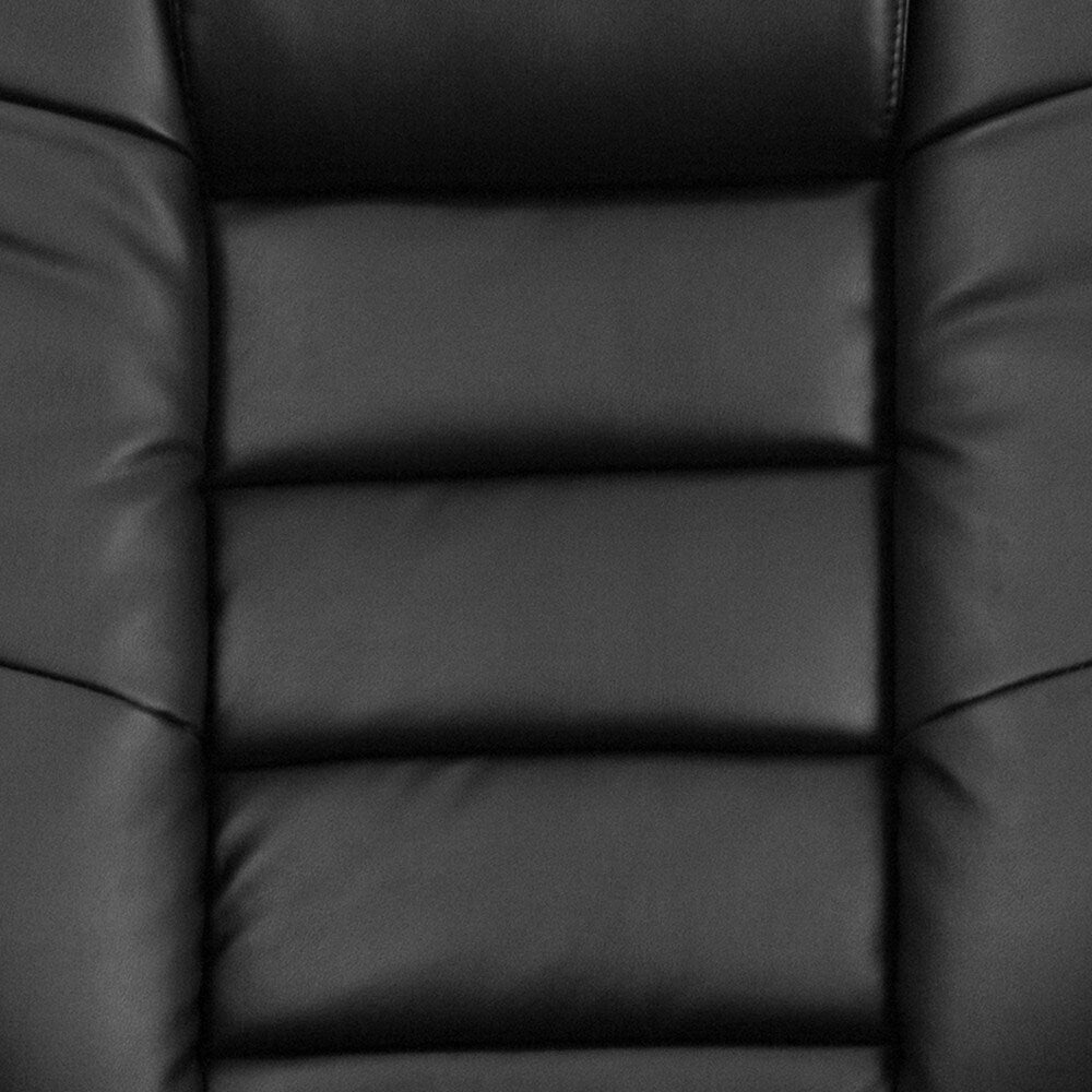 Contemporary Multi-Position Upholstered Recliner Chair with Ottoman