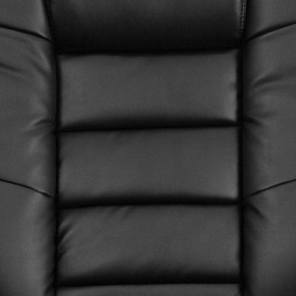 Contemporary Multi-Position Upholstered Recliner Chair with Ottoman