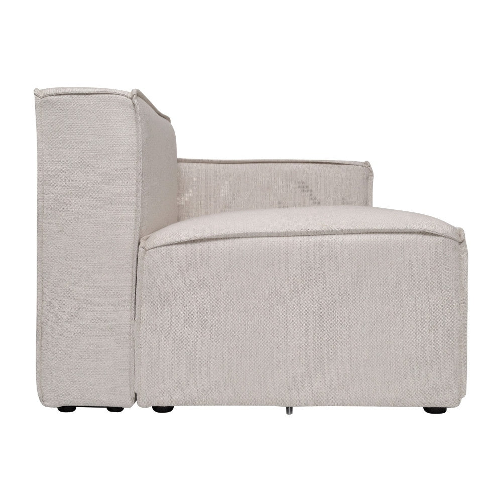 Contemporary Modular Sectional Sofa Right Side Chair with Armrest