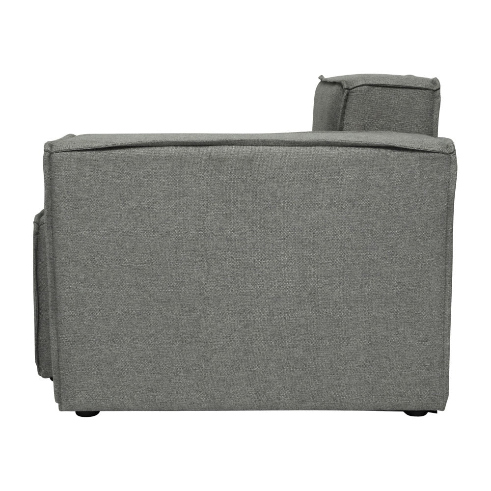 Contemporary Modular Sectional Sofa Right Side Chair with Armrest