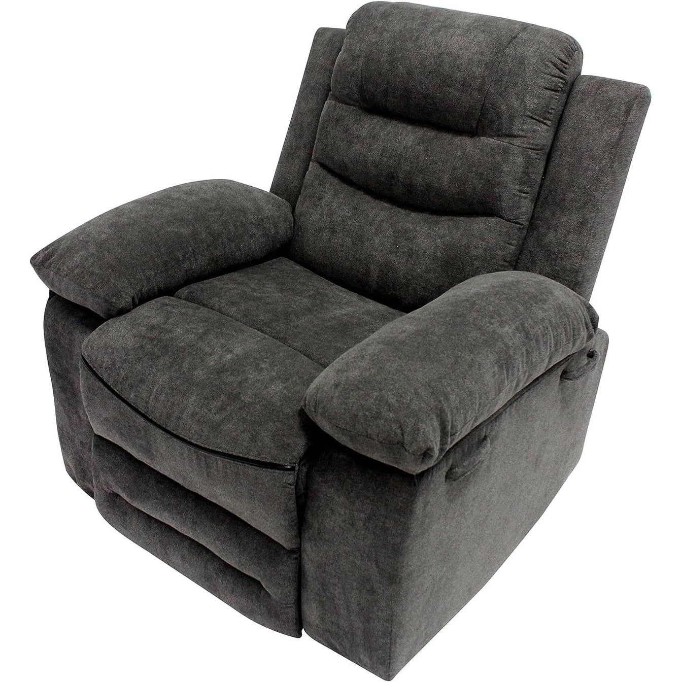 Contemporary Power Reclining Lift Chair With Pillow Top Arms and Pillow Back