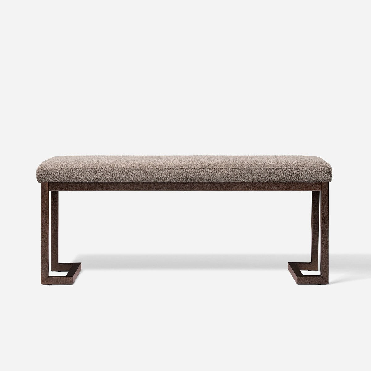 Contemporary Upholstered Rectangular Accent Bench