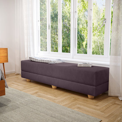 Jaxx Camden Convertible Bed Bench / Fold-Out Twin Guest Bed
