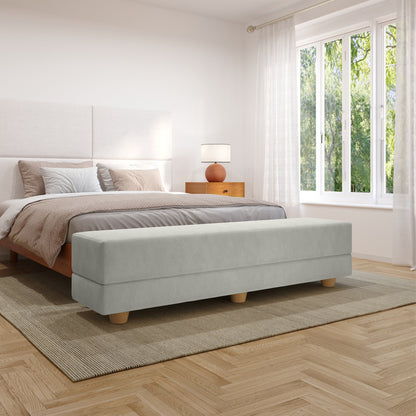 Jaxx Camden Convertible Bed Bench / Fold-Out Twin Guest Bed
