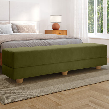 Jaxx Camden Convertible Bed Bench / Fold-Out Twin Guest Bed