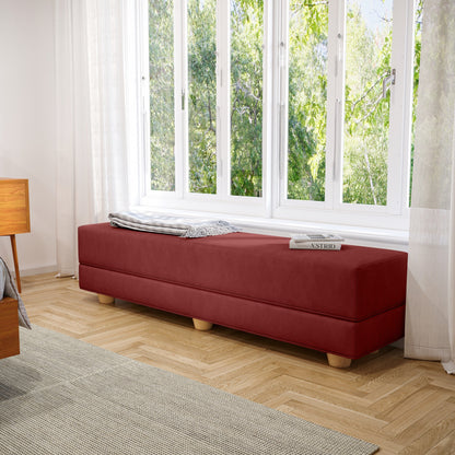 Jaxx Camden Convertible Bed Bench / Fold-Out Twin Guest Bed
