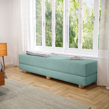 Jaxx Camden Convertible Bed Bench / Fold-Out Twin Guest Bed