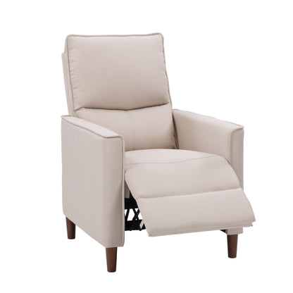 High-Leg Manual Recliner with Footrest