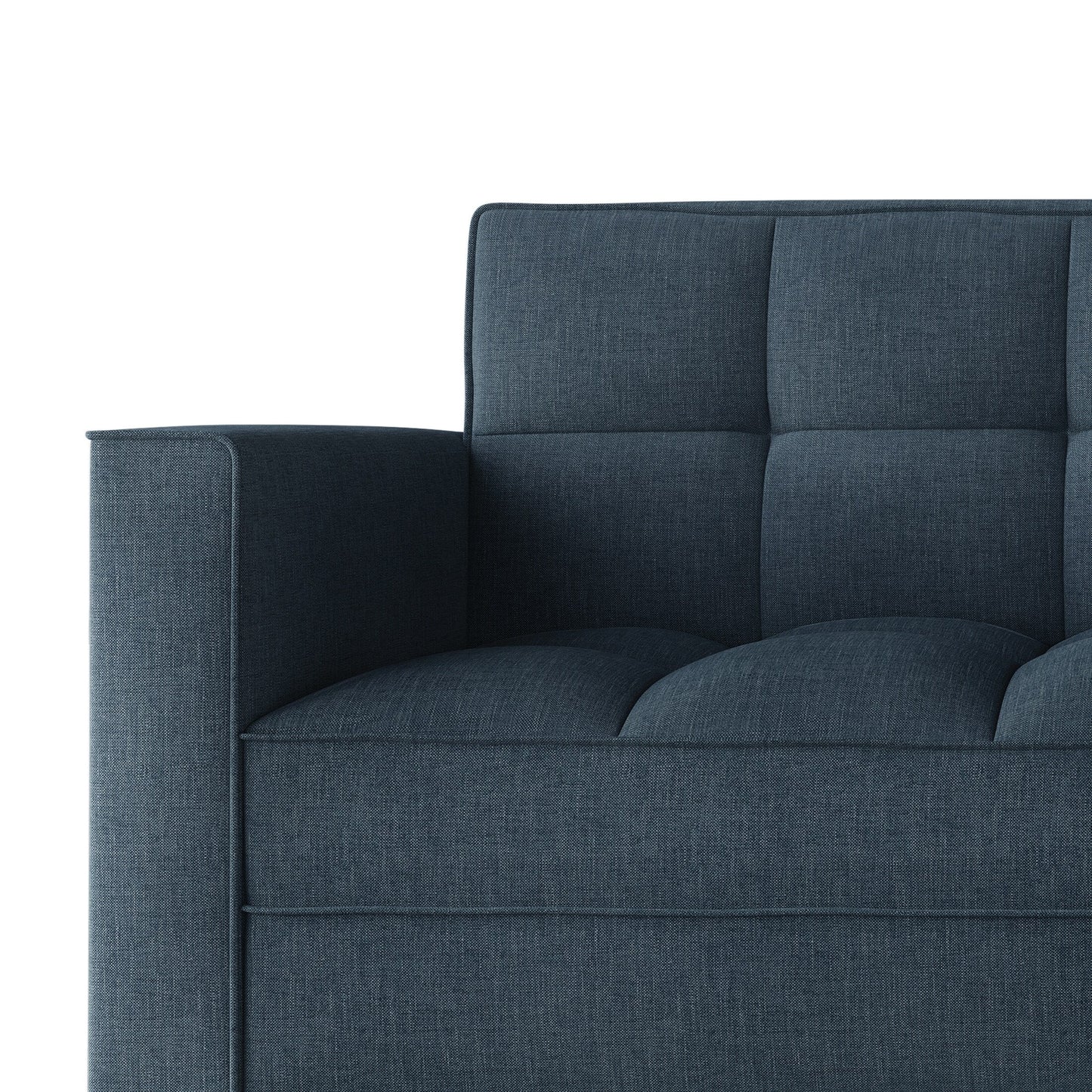 CraftPorch Chic Modern Linen Upholstered Sofa