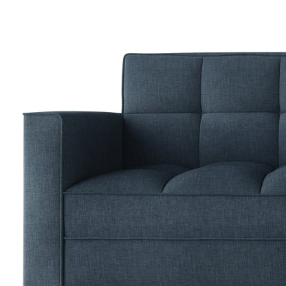 CraftPorch Chic Modern Linen Upholstered Sofa