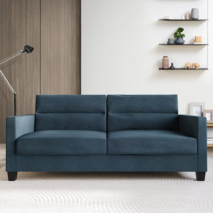CraftPorch Clean and Minimalist Linen Upholstered Sofa