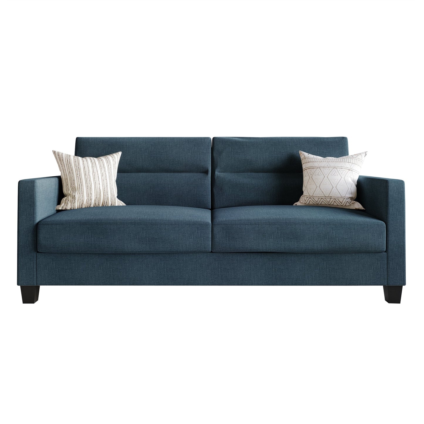 CraftPorch Clean and Minimalist Linen Upholstered Sofa