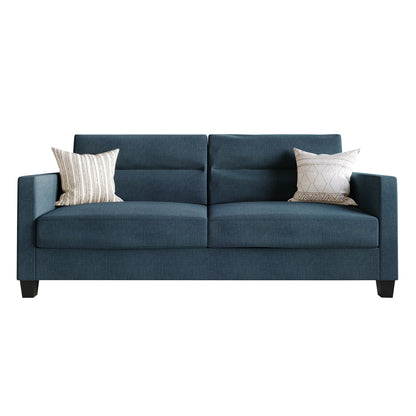 CraftPorch Clean and Minimalist Linen Upholstered Sofa