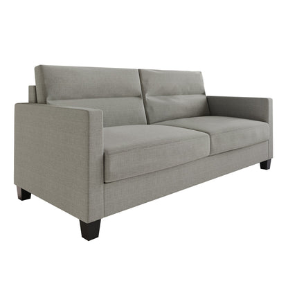 CraftPorch Clean and Minimalist Linen Upholstered Sofa