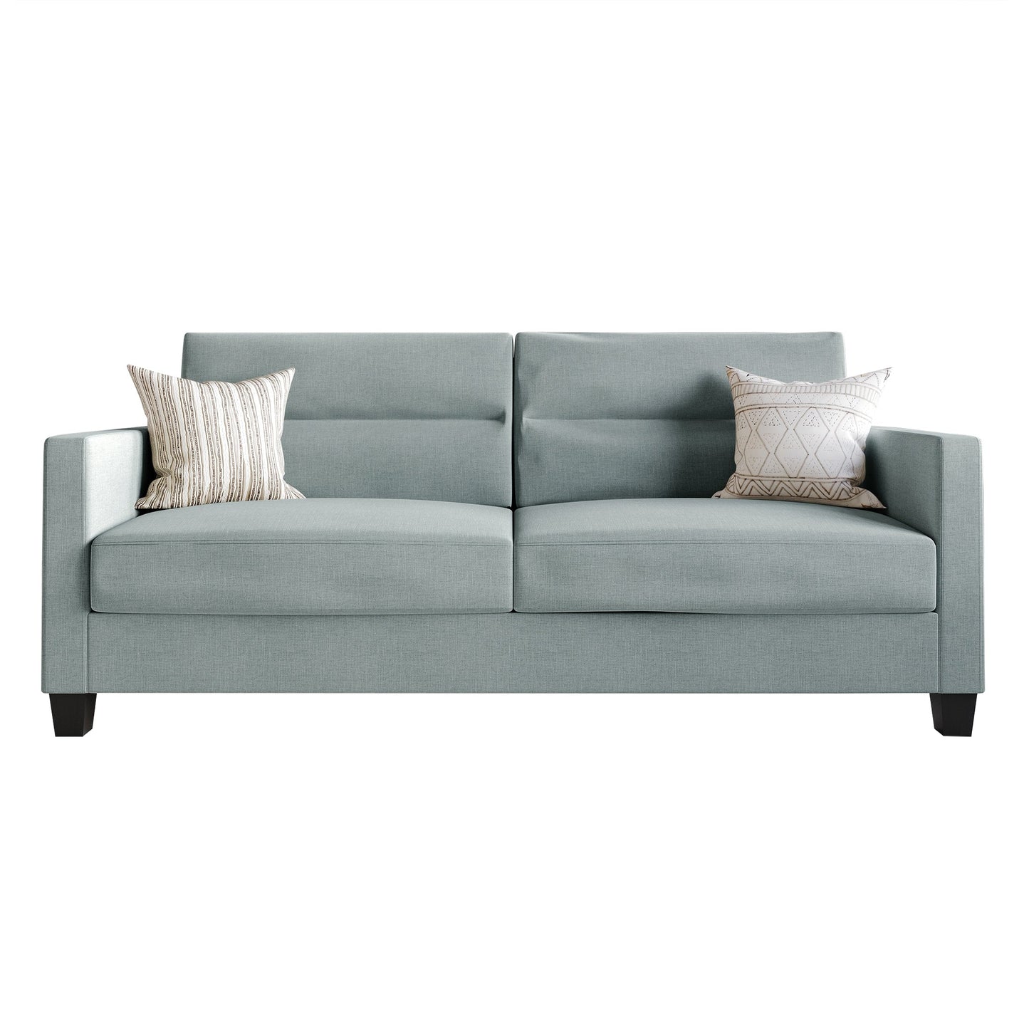 CraftPorch Clean and Minimalist Linen Upholstered Sofa