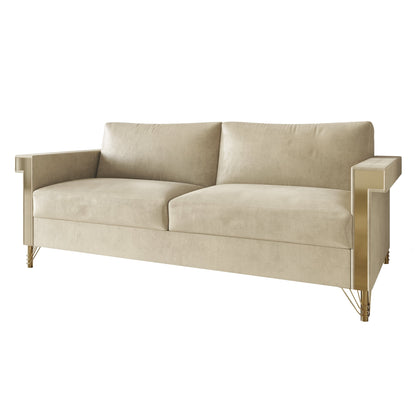 CraftPorch Luxurious Velvet Upholstered Sofa