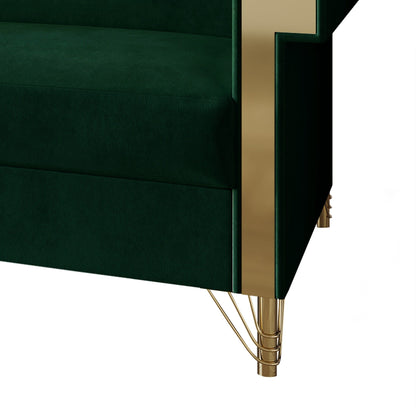 CraftPorch Luxurious Velvet Upholstered Sofa