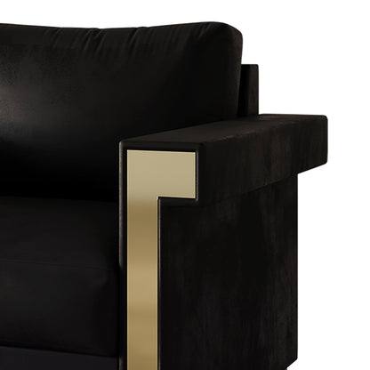 CraftPorch Luxurious Velvet Upholstered Sofa