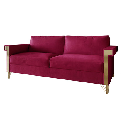 CraftPorch Luxurious Velvet Upholstered Sofa