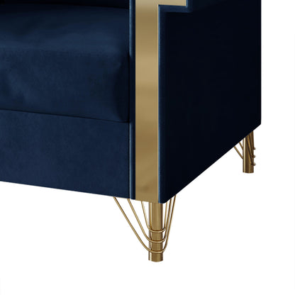 CraftPorch Luxurious Velvet Upholstered Sofa