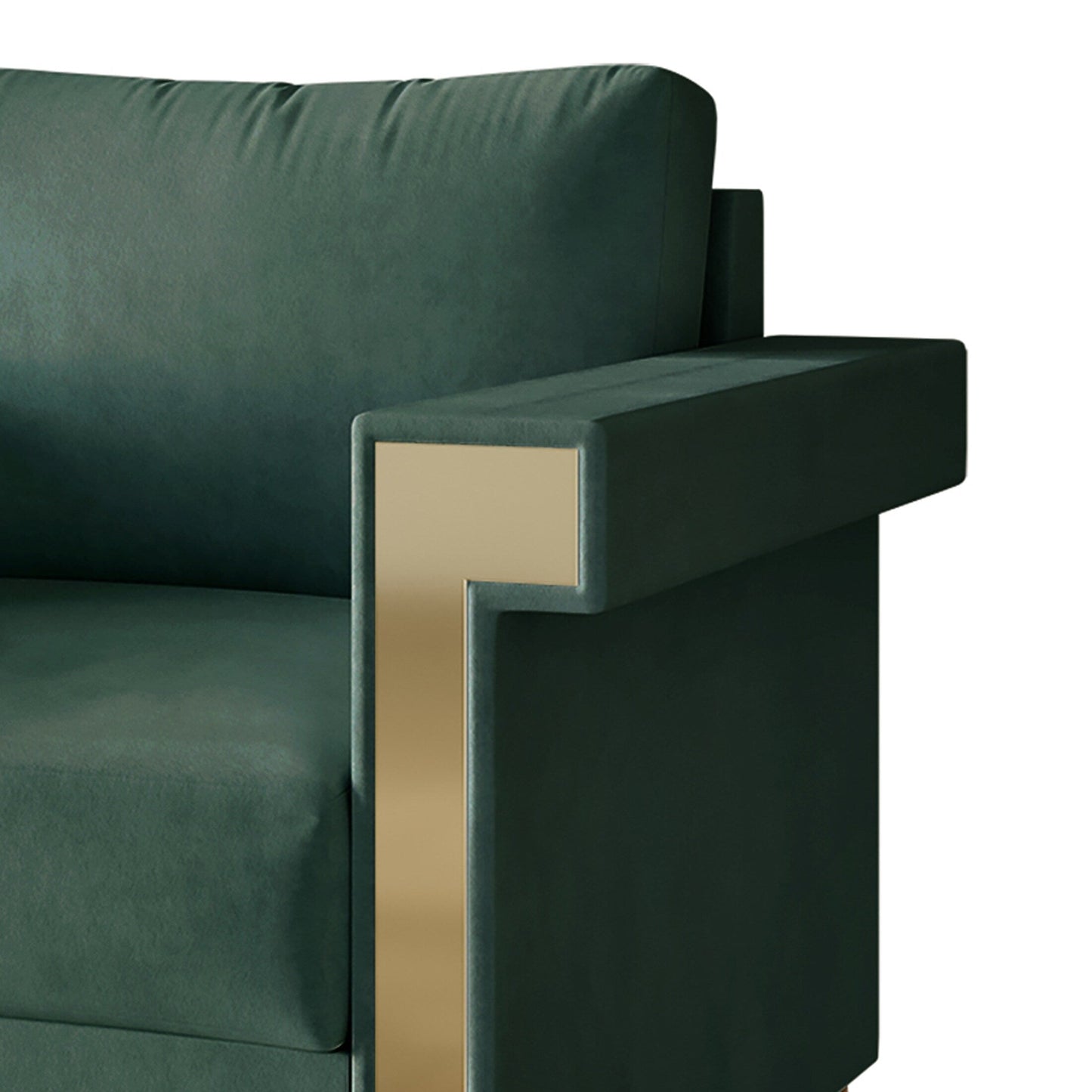 CraftPorch Luxurious Velvet Upholstered Sofa