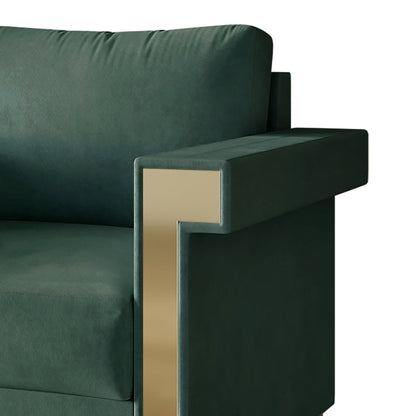 CraftPorch Luxurious Velvet Upholstered Sofa