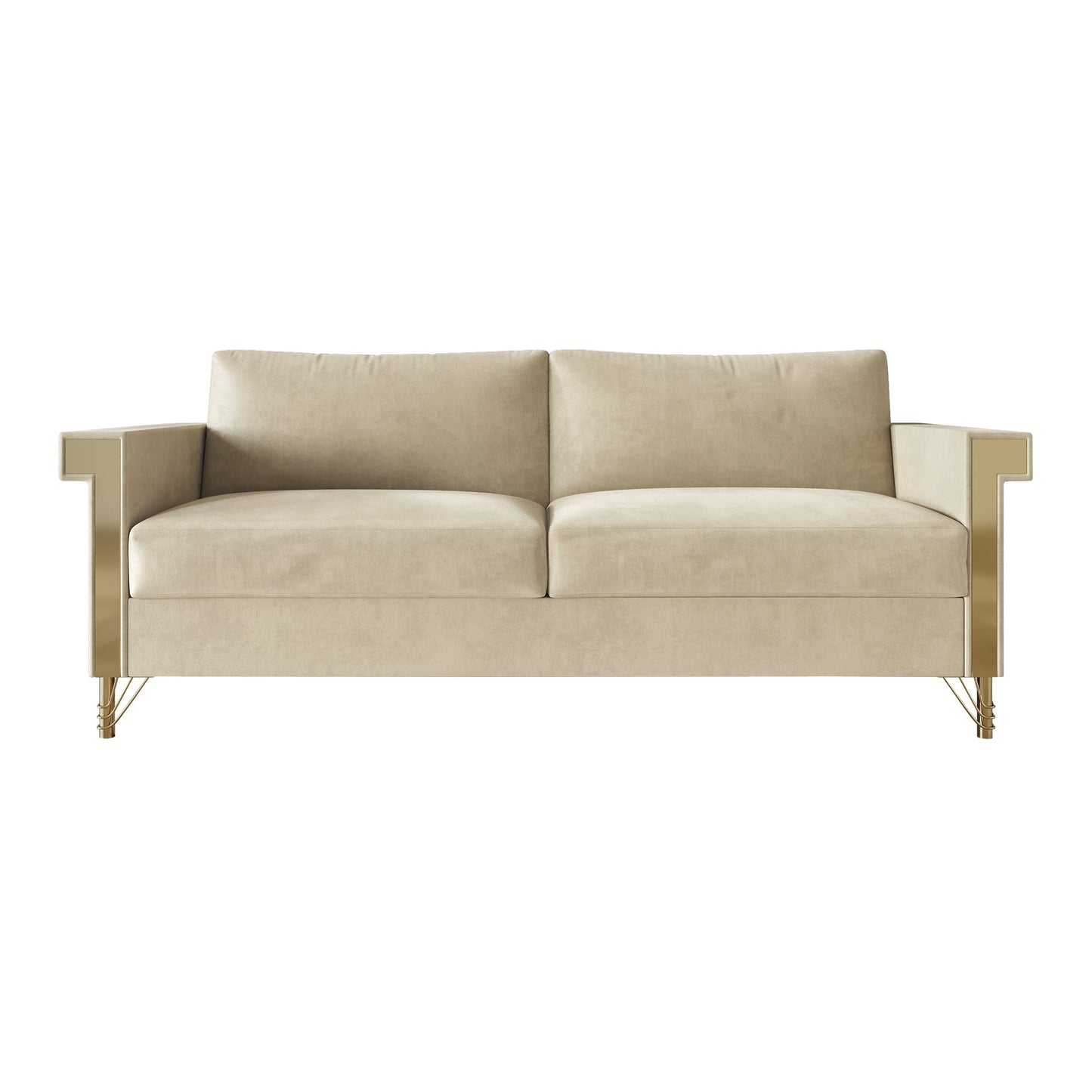 CraftPorch Luxurious Velvet Upholstered Sofa