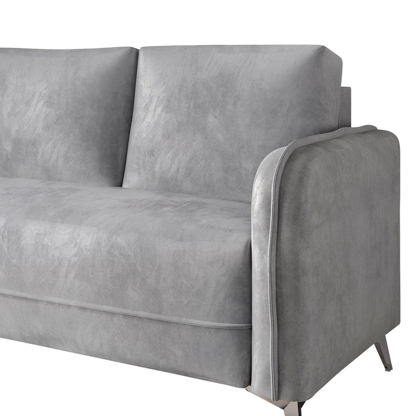 CraftPorch Luxurious Velvet Upholstered Sofa