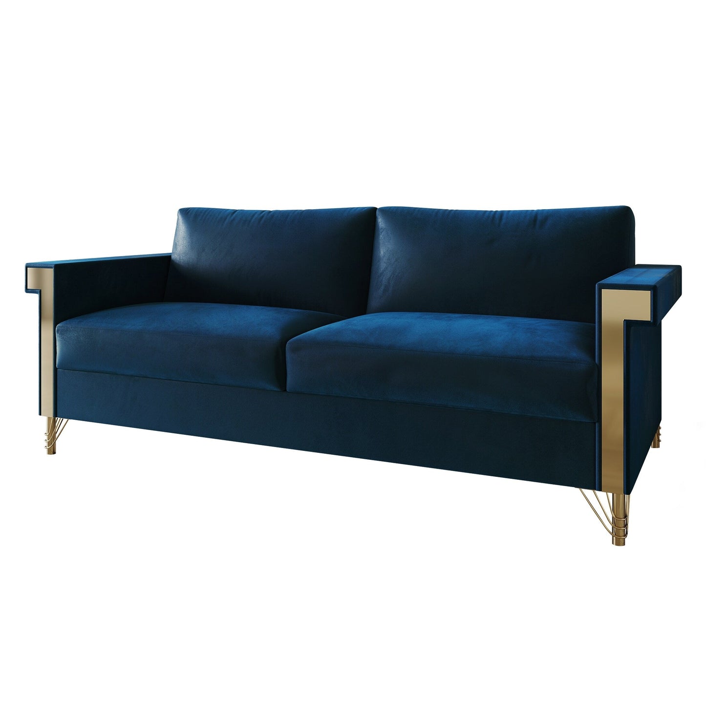 CraftPorch Luxurious Velvet Upholstered Sofa