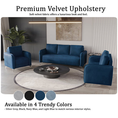 CraftPorch Luxurious Velvet Upholstered Sofa