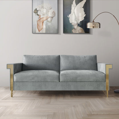CraftPorch Luxurious Velvet Upholstered Sofa