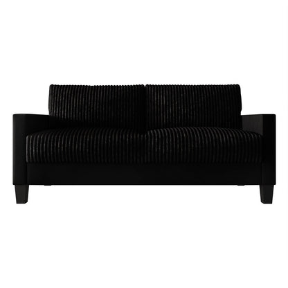 CraftPorch Corduroy Mid-Century Modern Velvet Upholstered Sofa