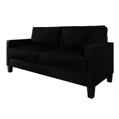 CraftPorch Corduroy Mid-Century Modern Velvet Upholstered Sofa