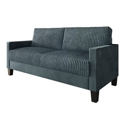 CraftPorch Corduroy Mid-Century Modern Velvet Upholstered Sofa