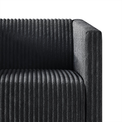CraftPorch Corduroy Modern and Glamorous Velvet Upholstered Sofa